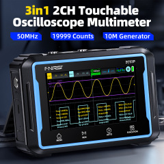 FNIRSI 2C53P 3 in 1 Oscilloscope+Multimeter+Signal Gene rato