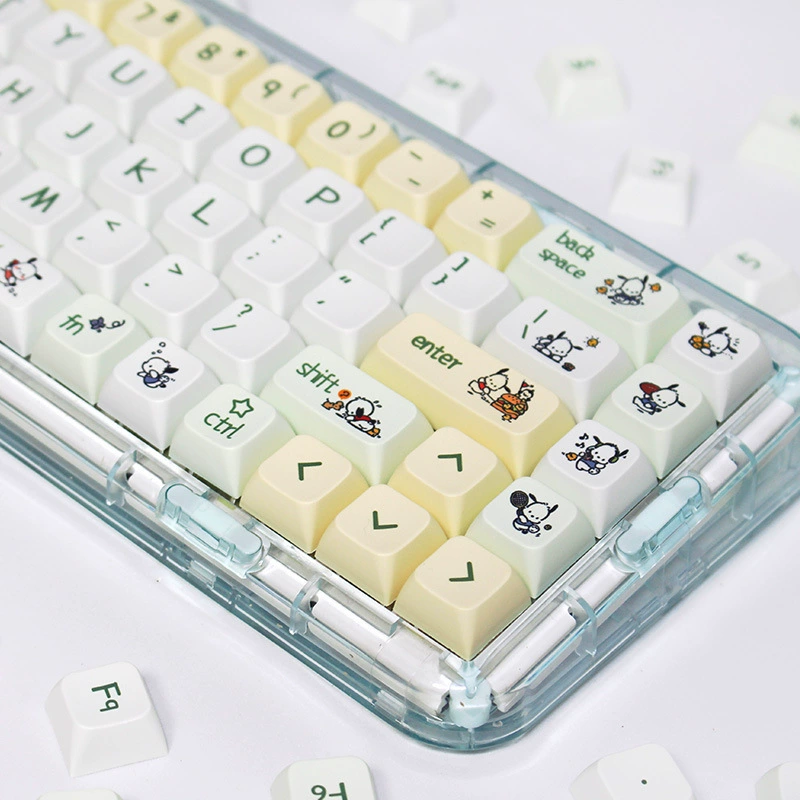 Клавиши/клавиши набора (XDA Paccharia) PBT с термопереносом, профиль XDA — полный набор 120–135 клавиш