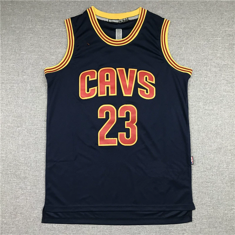 Американская баскетбольная форма дышащая вышитая Cavaliers №23 Джеймс ADI спортивный жилет CAVSJAMESJERSEY