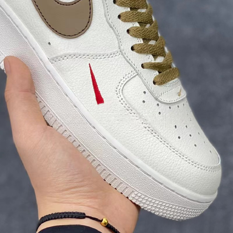莆田純正 AF1 エア フォース ワン ロートップ スニーカー、多用途のクラシックな男性と女性のカップルのスポーツとレジャーの白い靴|undefined