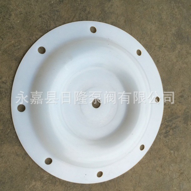 隔膜泵配件   四氟膜片  F4膜片厂家 外径230MM