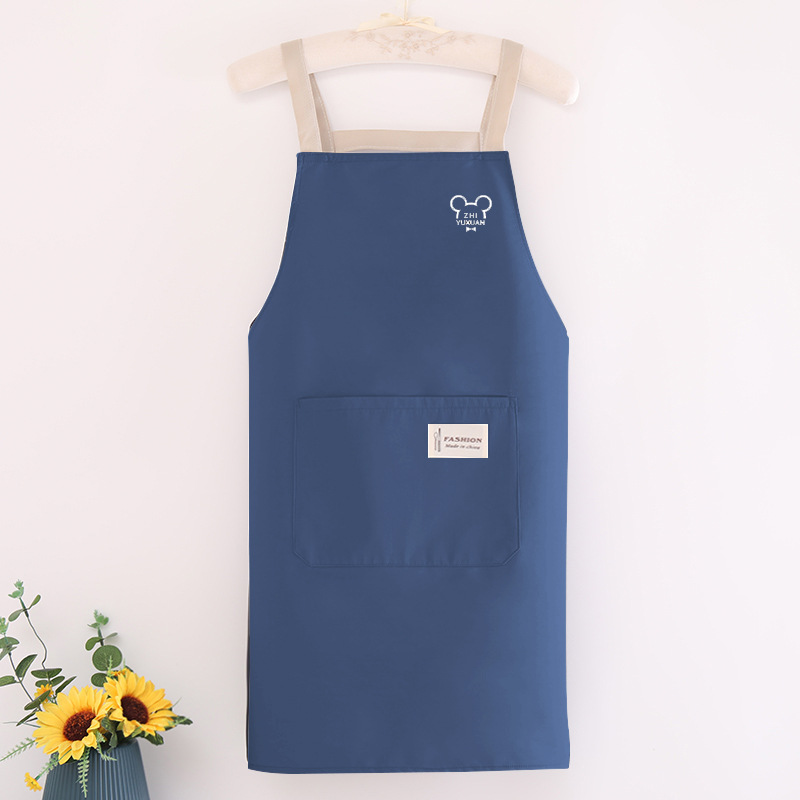 3겹 복합 방수 미키 데님 블루