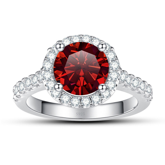 1 quilates 2 quilates anillo de piedra de mosaico envolvente colorido joyas de piedra de mosaico azul verde joyas rosa