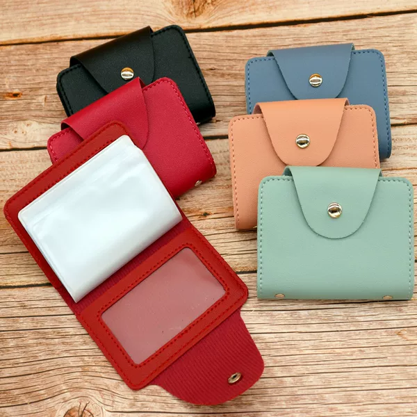 New Card Holder, Simple, Compact, Large Capacity, Multiple Card Slots, Credit Card Holder, Driver's License Bag, Gift Promotion in Stock