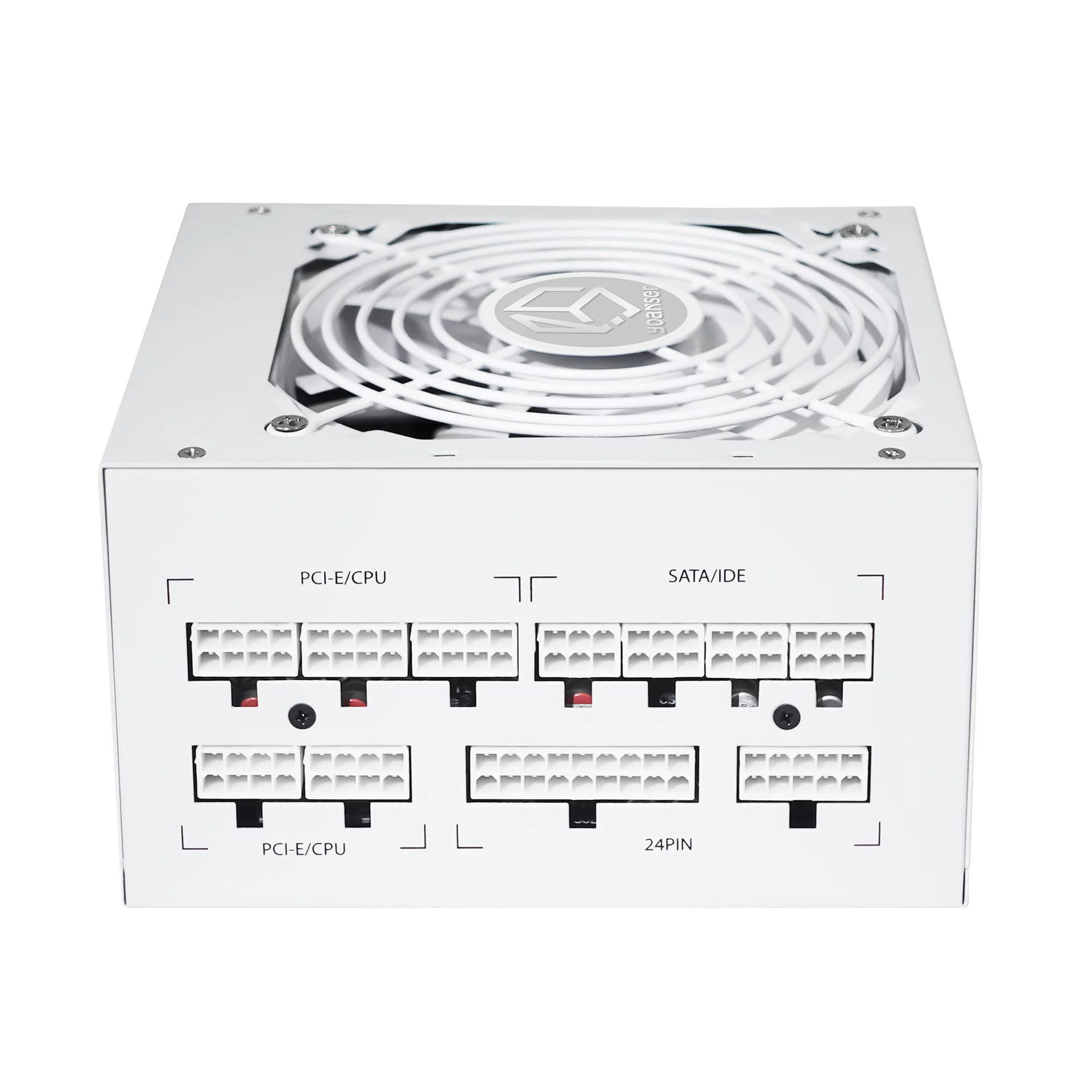 ATX 600W 80Plus Gold Full Modular Power Supply600W белый корпус