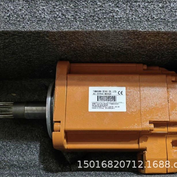 ABB  3HAC17484-8机器人配件六轴电机顺丰包邮实物现货议价