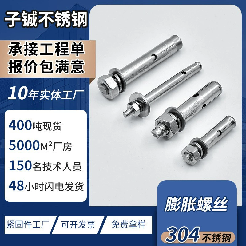 Трансграничный завод расширительный винт национальный стандарт 304 нержавеющая сталь внутренний расширительный винт лопатки металлический расширительный болт