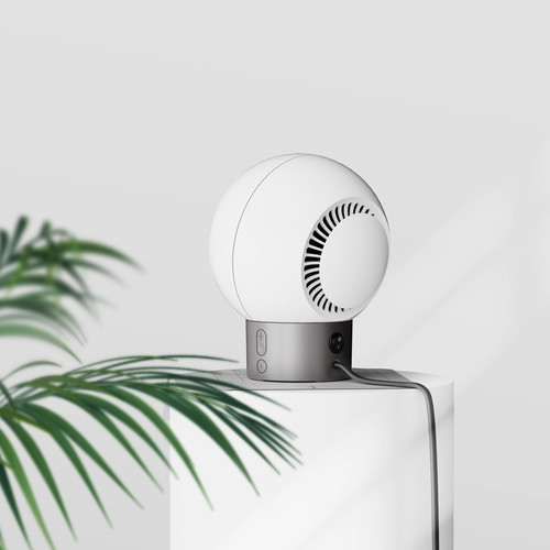 Sanhuo Creative Planet Heater Home Mini Electric Heater Hot Air Fan Desktop Small Heater Intelligent Temperature Control