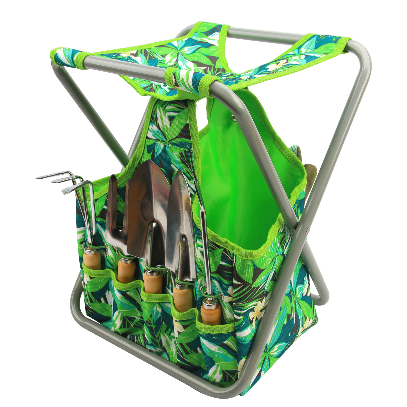 春季马扎休闲包手提园艺工具包花园工具套可定制LOGO