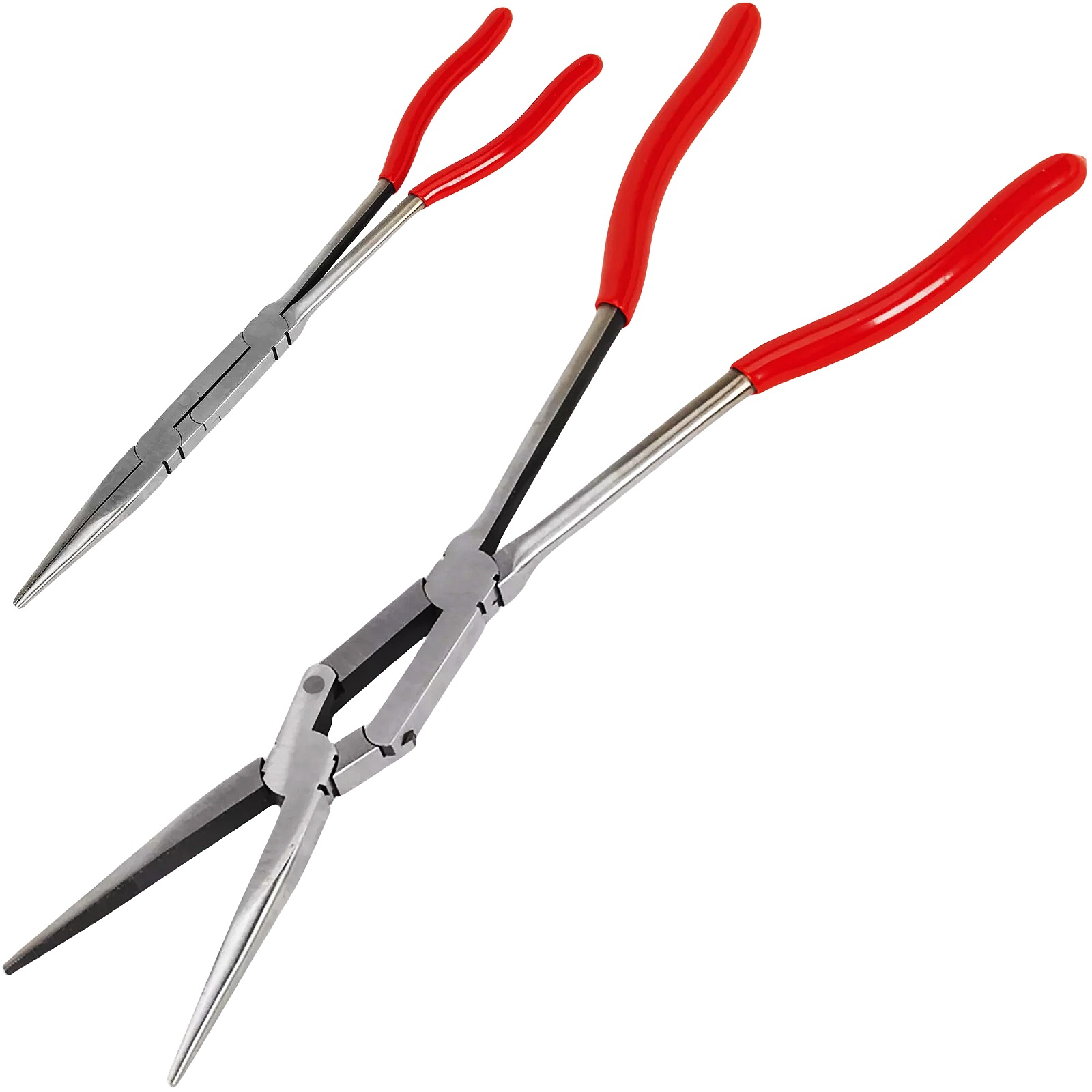 新款13寸长柄双关节加长尖嘴钳 跨境汽修工具