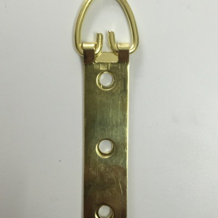 相框挂钩3孔 画框暗挂金色三孔挂相框三孔吊挂钩 专业生产厂家