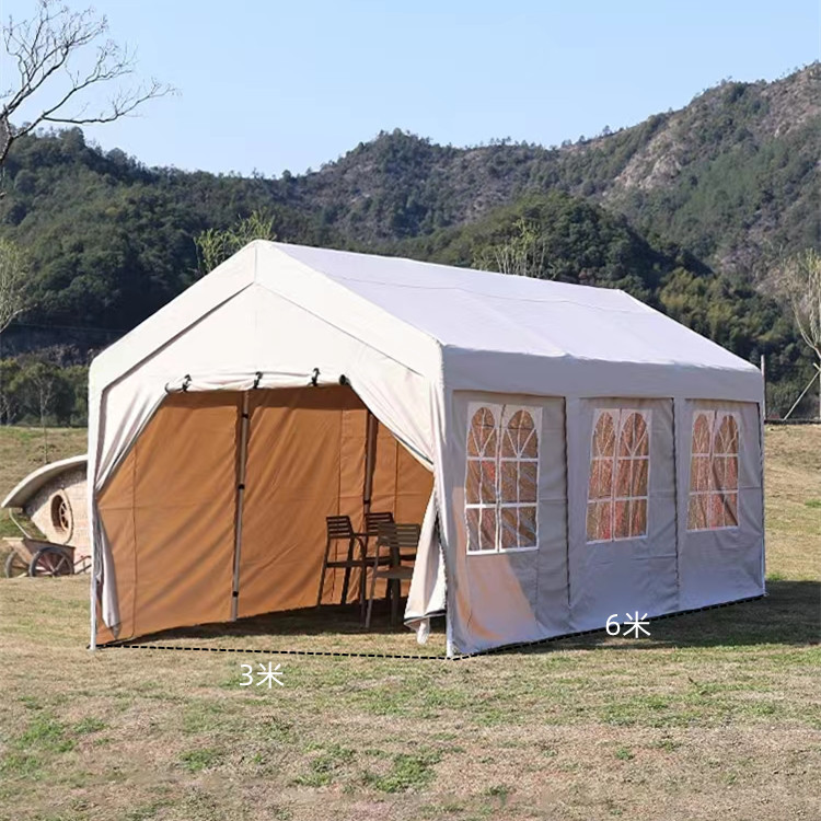 4 면 천으로 3 m × 6 m