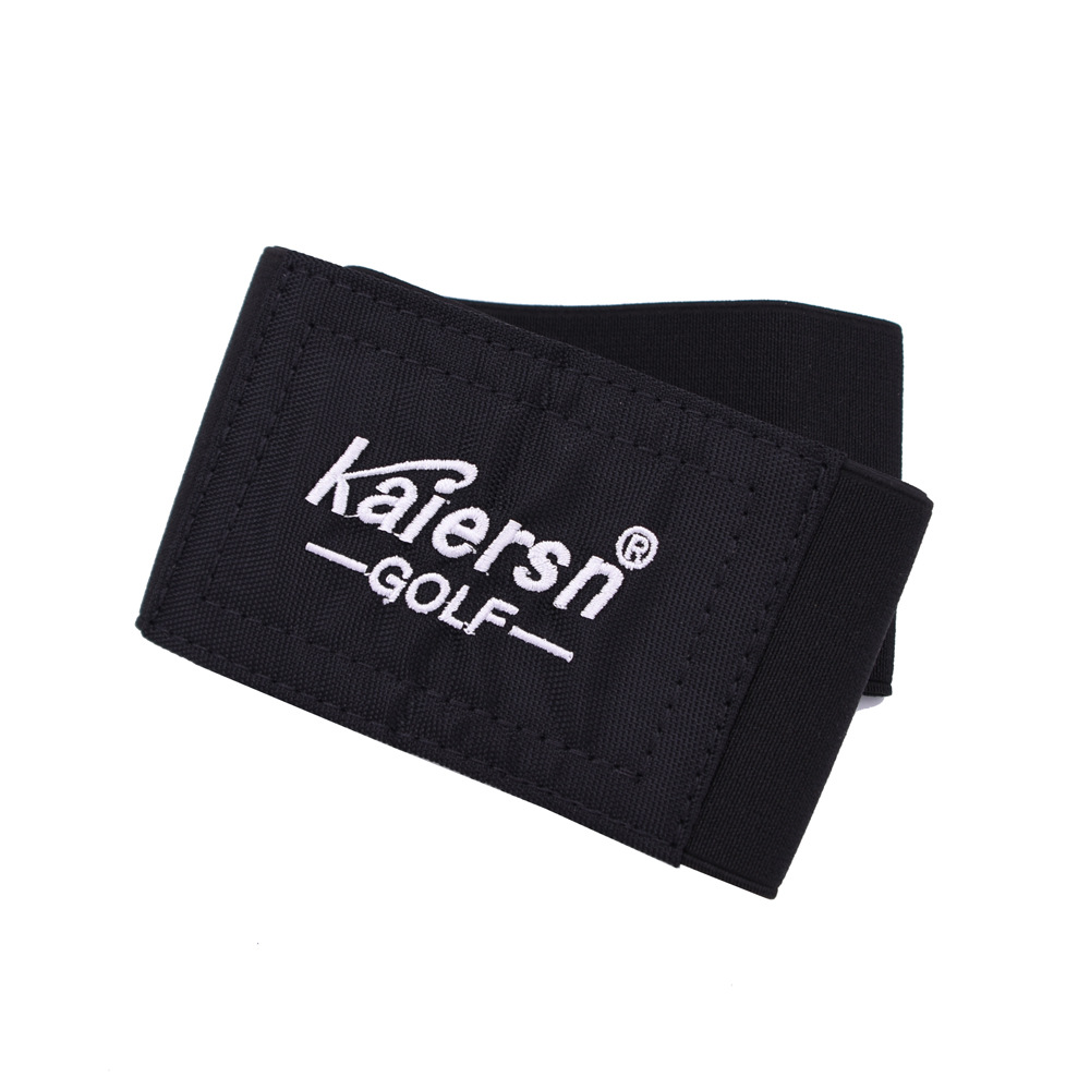 Golf Swing acción de la mano corrector swing postura fija banda elástica brazo auxiliar cinturón de corrección de la postura