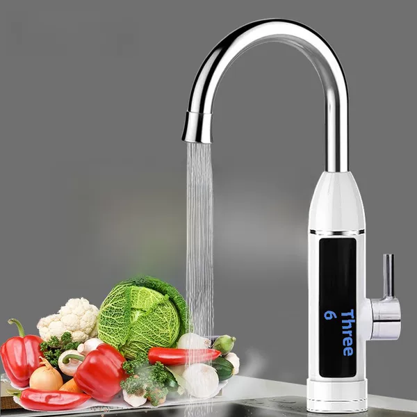 Electric Hot Water Faucet Instant Kitchen Instant Hot Water Heater Faucet Amazon Adjustable Temperature Fast Heating Smart Digital Display
