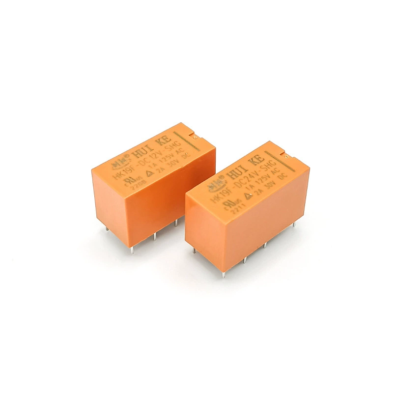 HK19F-DC5V-SHG оригинальный Huike силовой реле HK19F-DC24V-SHG два открытых 2A