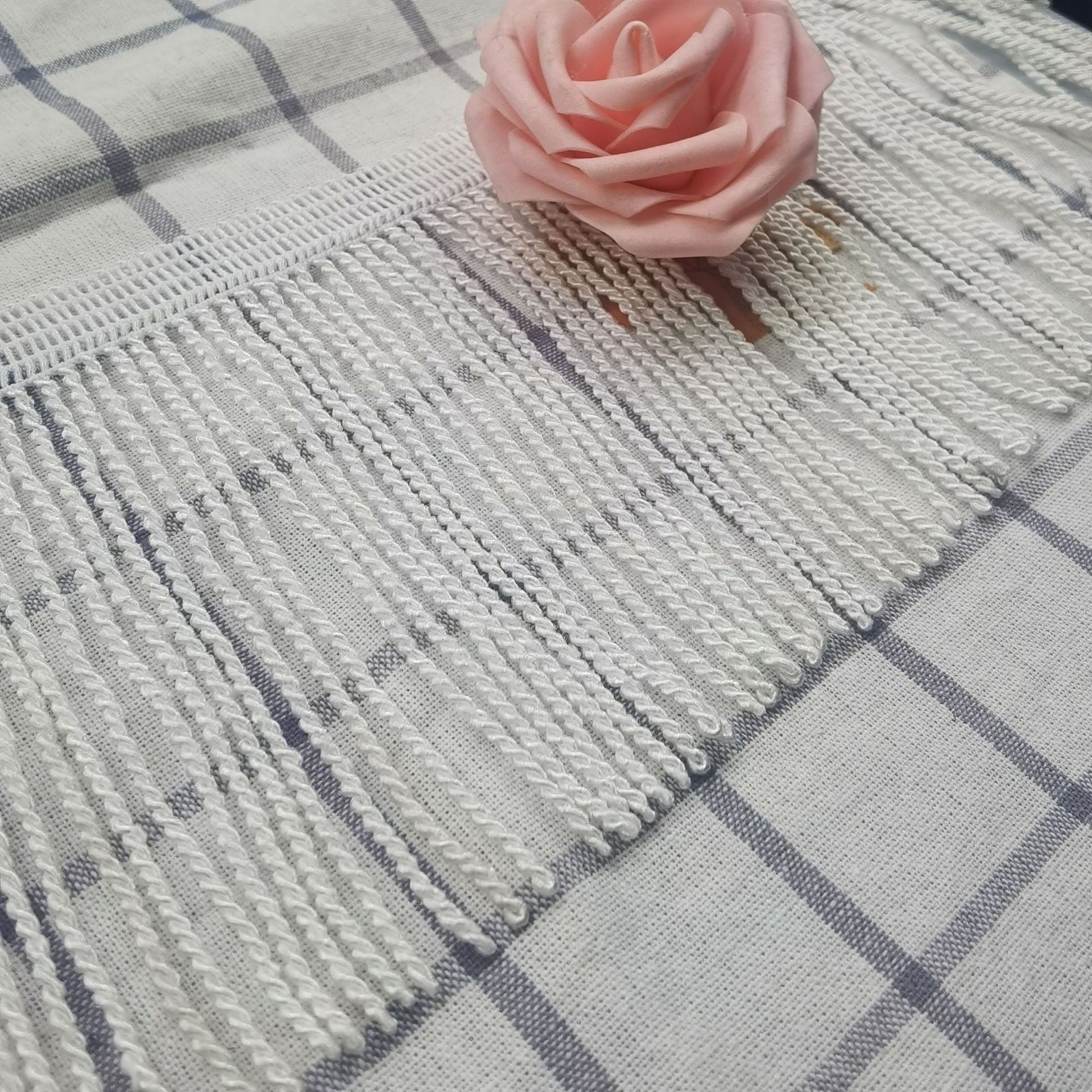 涤棉花边流苏排须窗帘花边服装辅料配件厂家直销批发各种可以打样