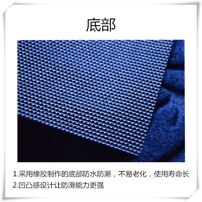 厂家直销拉绒橡胶门垫防滑地垫pp压花复合地垫广告地