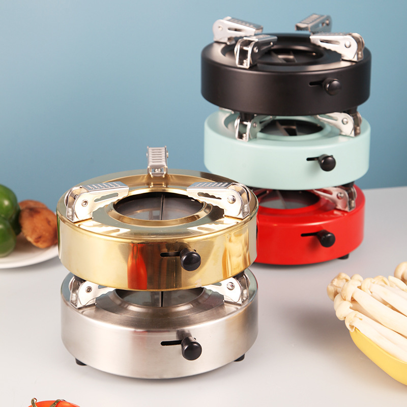 戶外酒精爐小火鍋家用小型鍋仔鍋飯店專用鍋便攜乾鍋鍋具底座商用