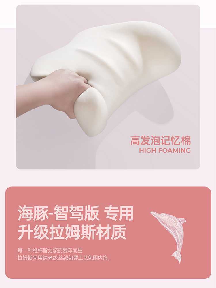 BYD Dolphin Smart Driving Edition Special Car Seat Cover, All-Season Universal Full-Coverage Cushion, Rams Seat Cover