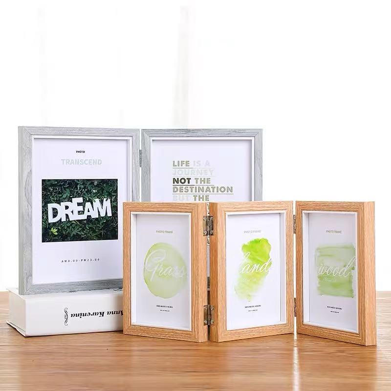 Creative Triptych Photo Frame Display Screen Set of 70% off Stackable Photo Frames Graduation Photo Printing Photo Frame Birthday Gift