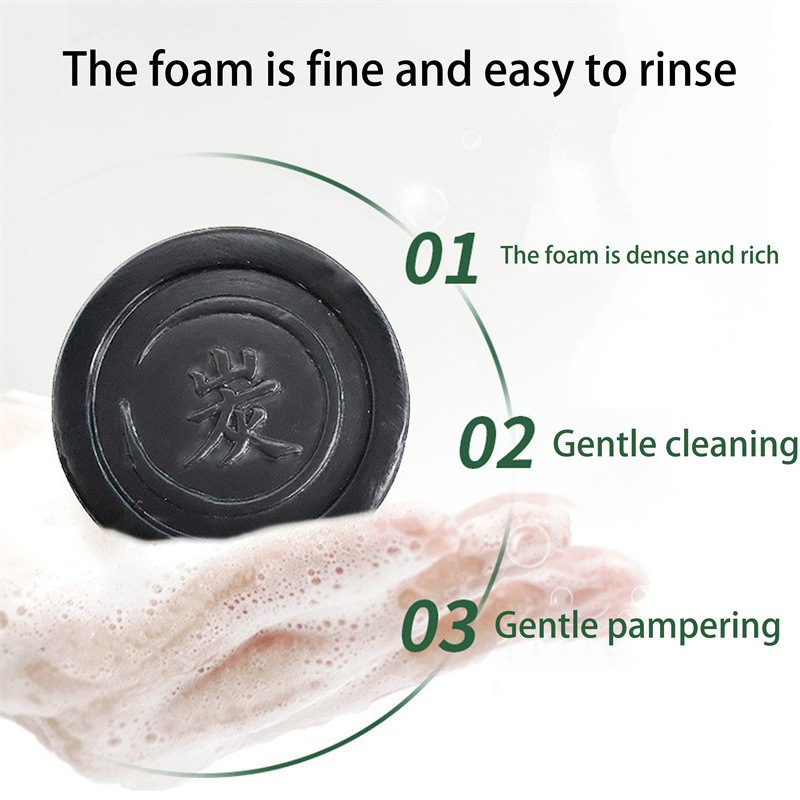 Crazylife Tea Tree Bamboo Charcoal Essential Oil Handmade Soa Black Head Dee Cleaning Waste Horns Facial Clean_voghion.com
