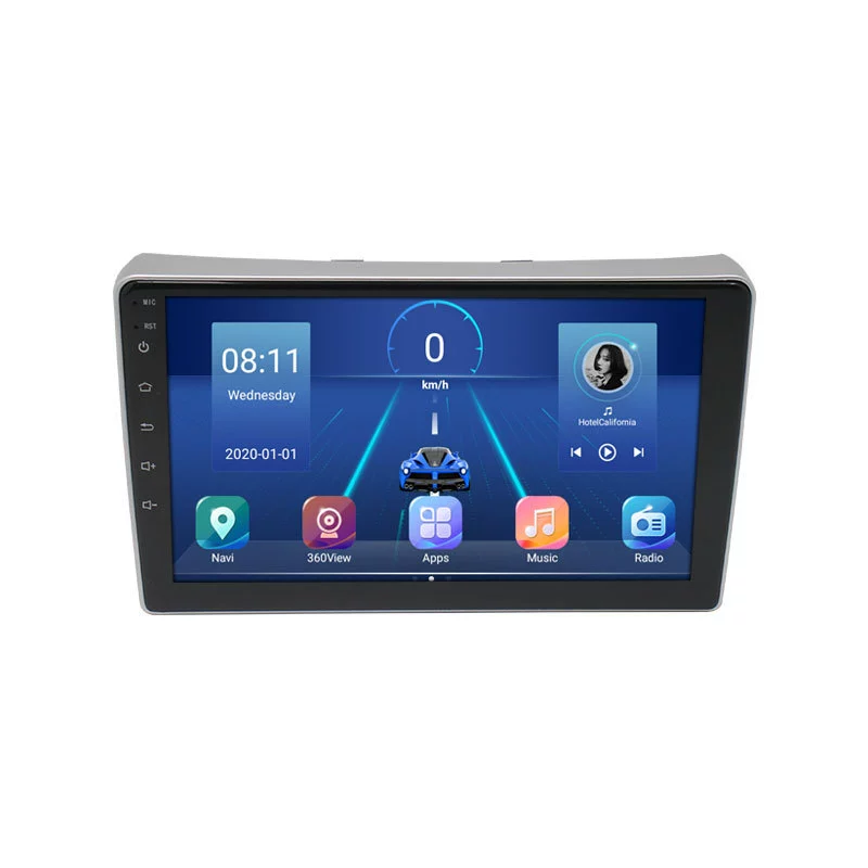 Полная версия Netcom 4+64ГБ подходит для Peugeot 307 Android умный большой экран навигатор GPS все-в-одном CarPlay