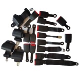 Автоматический телескопический автомобиль двухточечная страховая полоса вилочного погрузчика.