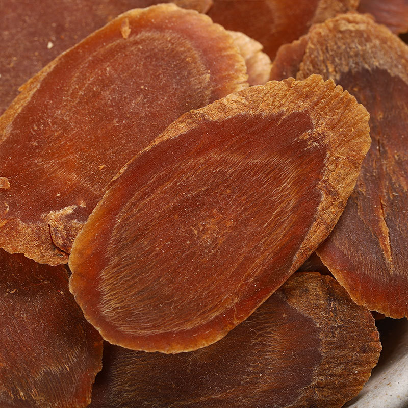 Bulk Red Ginseng Slices from Changbai Mountains, Sun-dried, Sugar-free Red Ginseng Slices, Loose Bulk Jilin Red Ginseng, Korean Red Ginseng, Large Red Ginseng Pieces