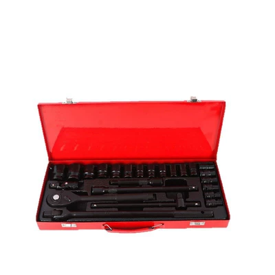 wrench set, red iron box Mühərrik tənzimləmə alətləri