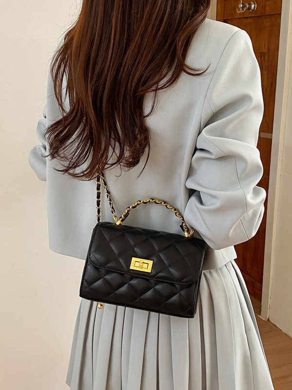 Bolso cuadrado de cadena de diamante de alta calidad para mujeres 2026 nuevo estilo de moda coreana bolso de hombro multigüedad bolso de mochila casual