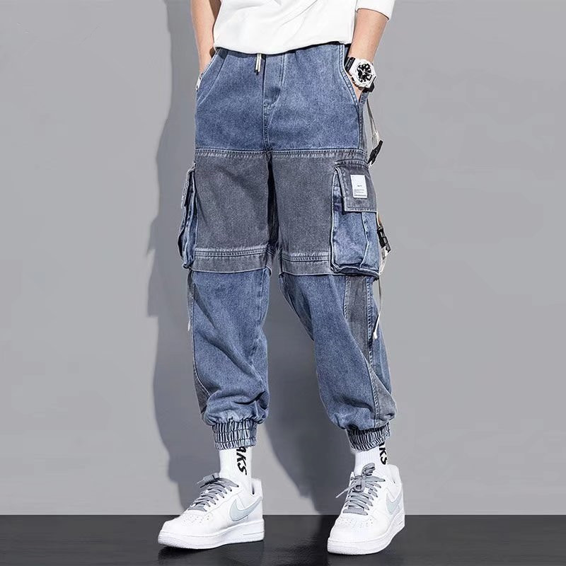 Trendy brand jeans men's fall 2021 new l...