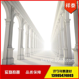 檐口线脚;环卫垃圾桶;建筑护栏