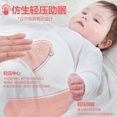 Cross-border European and American factories sell newborn anti-shock blankets, baby swaddle wraps, baby sleeping bags, spring and summer blankets