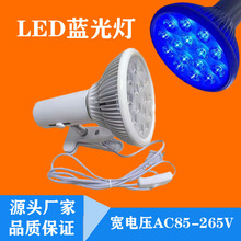 跨境亚马逊蓝光灯led家用射灯PAR38灯泡E27螺口白色外壳