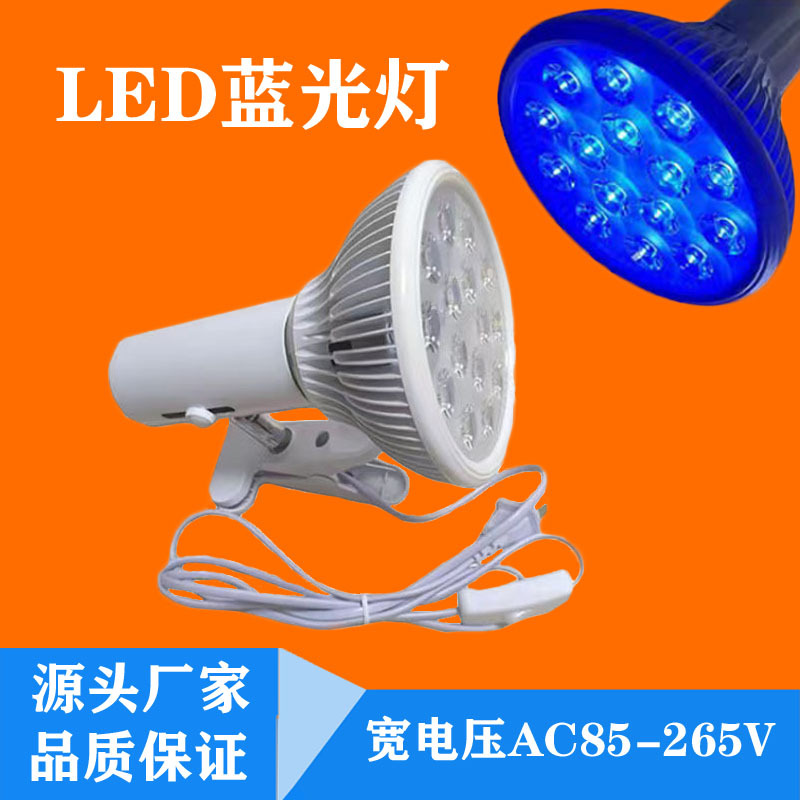 跨境亚马逊蓝光灯led家用射灯PAR38灯泡E27螺口白色外壳