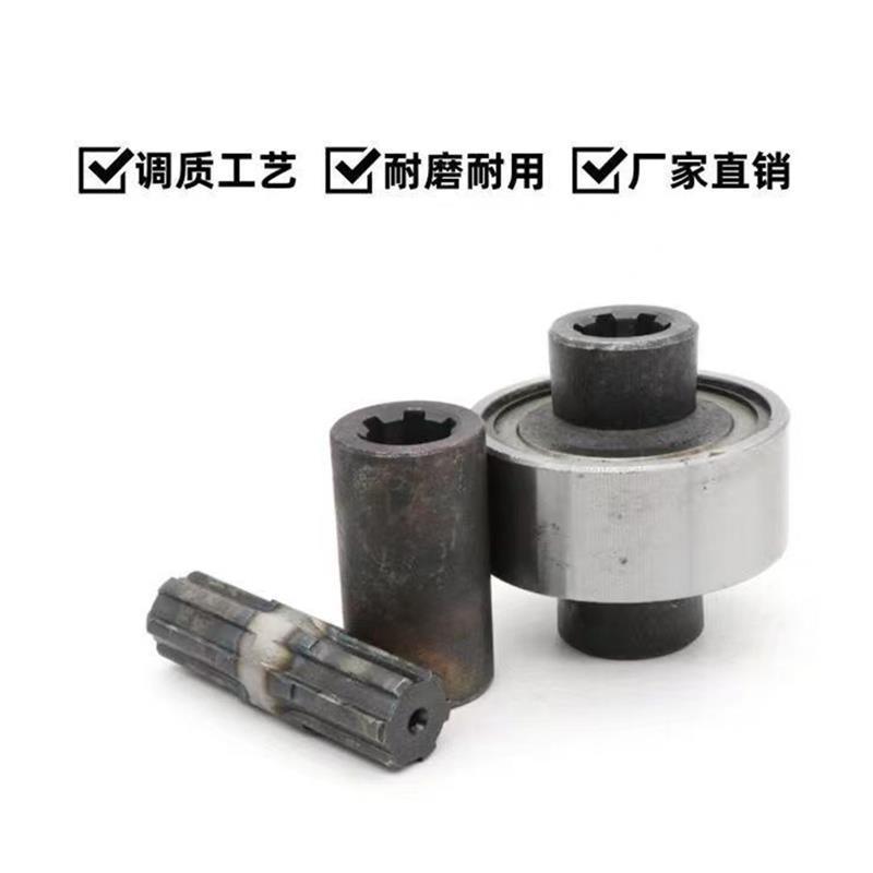 行车天车电动吊车钢联轴器加厚1/20吨连接轴套齿轮卷扬机行吊配件