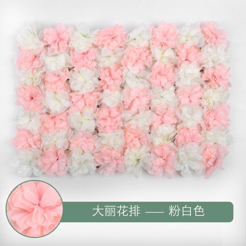 Muro de Flores de Hortensia para Decoración de Bodas, Arreglo Floral, Fondo de Pantalla, Alfombra de Pared, Arreglo Floral Artificial, Muro de Flores Famoso en Internet, Decoración de Bodas al por Mayor