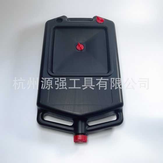 8L plastic PE connected to the oil basin oil collecting pot will be collected and dumped car repair and maintenance tools [large quantity favorably]]