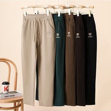 地摊热卖春秋季新款细条欧棉绒女裤中老年女装外穿裤子百搭直筒裤