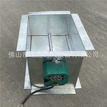 镀锌铁皮通风管道排气 除尘管道 双缸气动插板阀 江门厂家