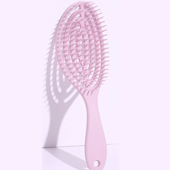 橢圓形蚊香鏤空蓬鬆頭頂按摩美發梳子洗頭乾濕兩用家用梳子