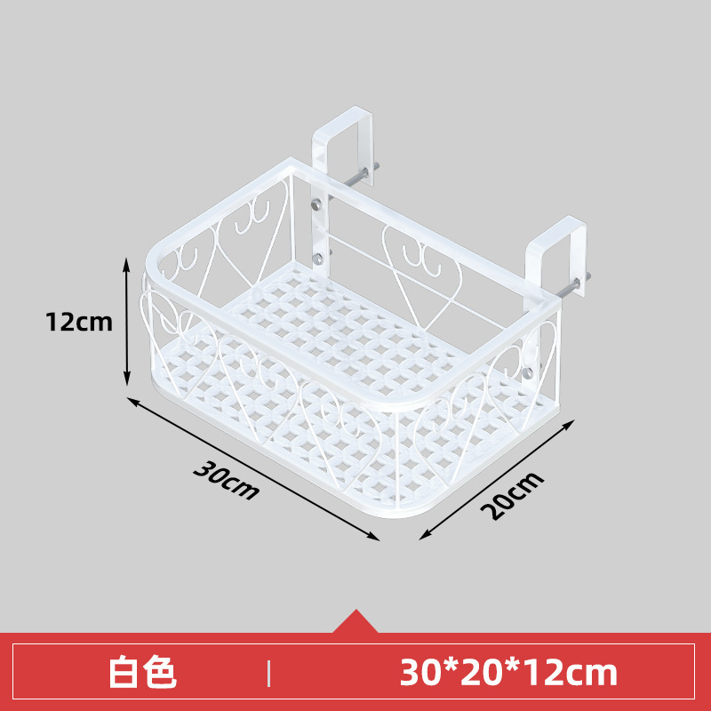 バルコニーフラワーラック収納ラック吊り下げ植木鉢ラックブラケット手すりガードレール多肉植物ラック鉄窓枠ヨーロピアンスタイル|undefined