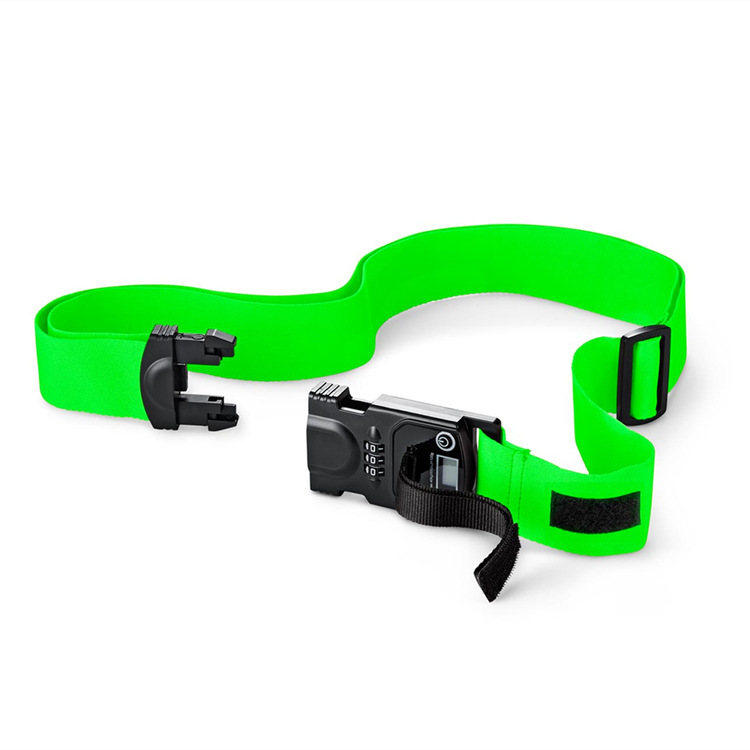 Equipaje que pesa la correa viaje envío escala portátil correa de embalaje caja de la carretilla caja de embalaje de refuerzo hebilla elástica