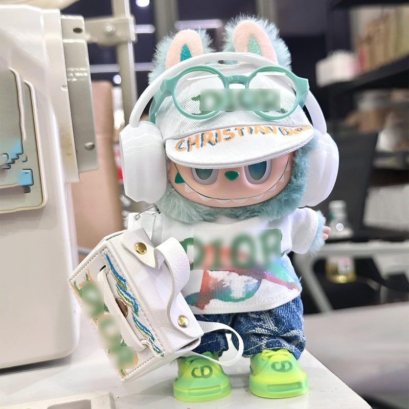 适用于拉布布labubu娃衣公仔一二三代15cm3.0希望D家高定套装|undefined