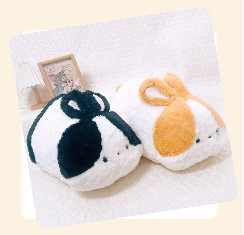 Cute lying rabbit plush pillow, adorable bunny toy, sleeping pillow for bed, birthday gift for a best friend