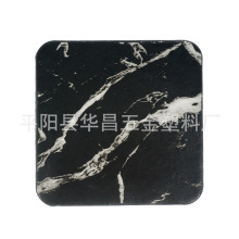 方形皮革杯垫茶杯垫PU杯垫隔热垫DIY皮垫子可做LOGO工厂批发餐垫
