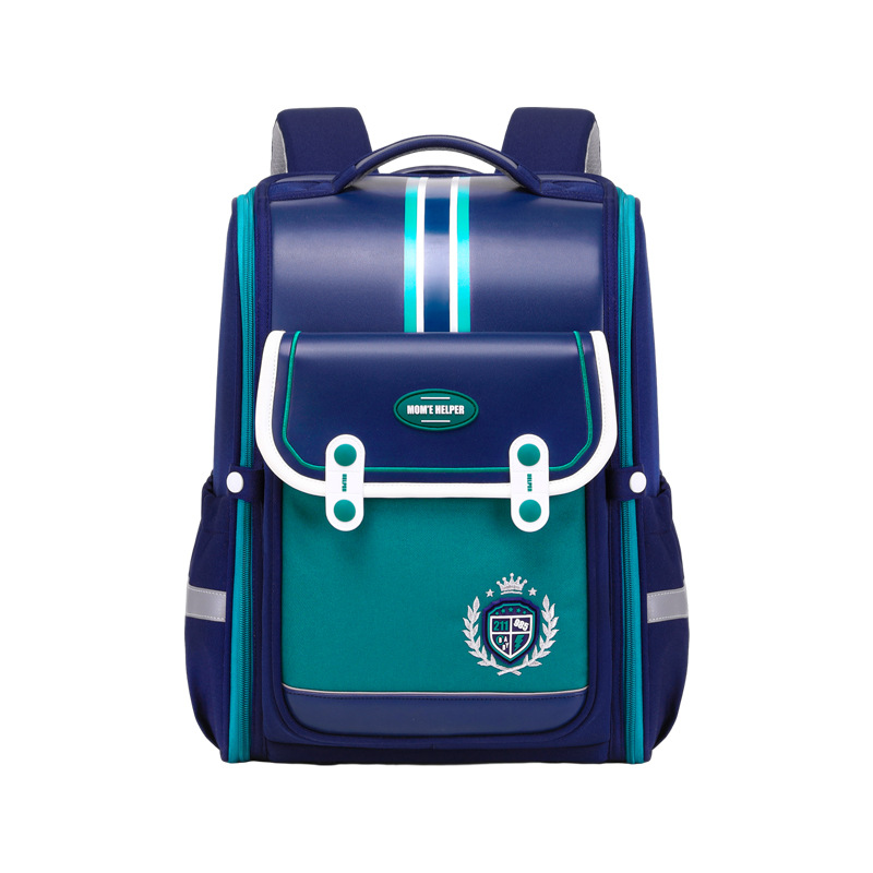 Escuela Primaria para niños mochila Grado 3-6 protección de la columna vertebral protección de la cintura mochila impermeable de gran capacidad Oxford sándwich hombres y mujeres