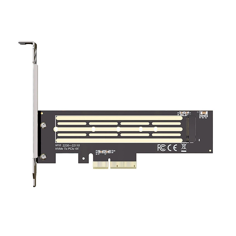 Плата-адаптер M.2 NVMe к PCIe, PCIe 4.0 x4, высокоскоростное расширение для слотов x4/x8/x16