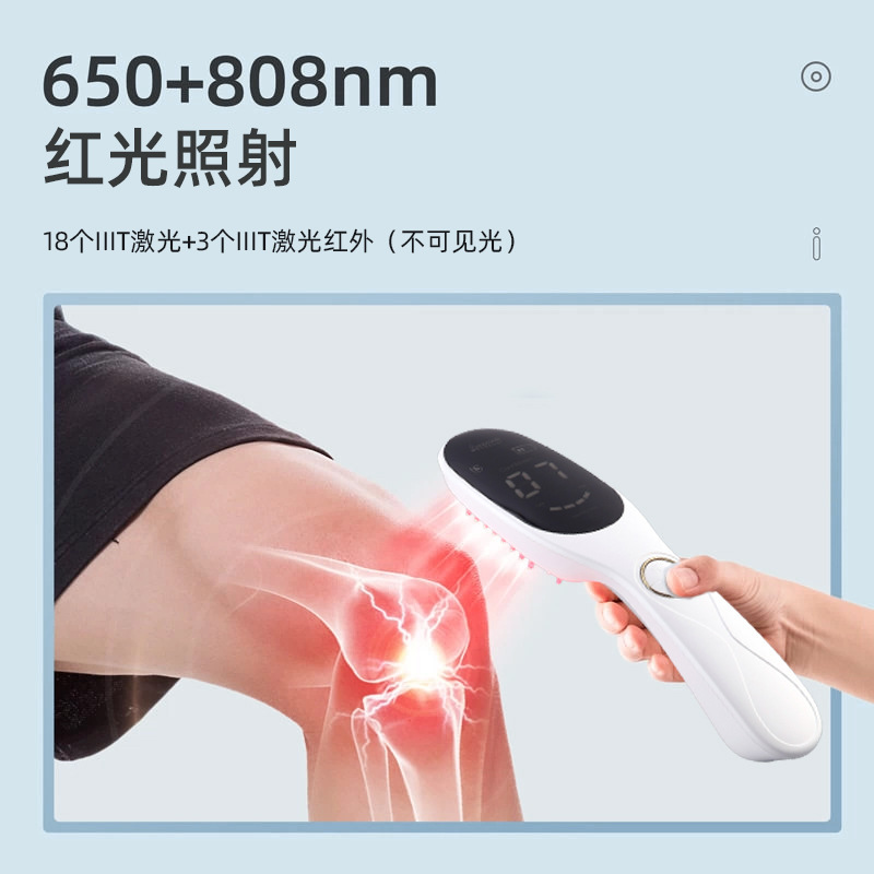跨境J35A手持激光理疗仪大容量超长待机家用便携式红光渗透理疗仪|undefined