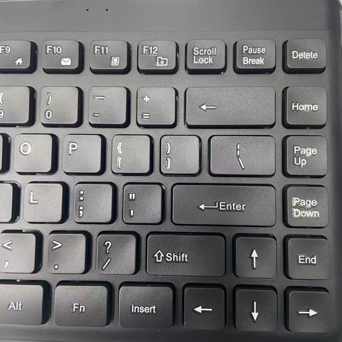 Wireless set, mouse, acrylic keyboard, universal laptop for office